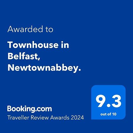 הוילה Townhouse In Belfast, Newtownabbey. מראה חיצוני תמונה